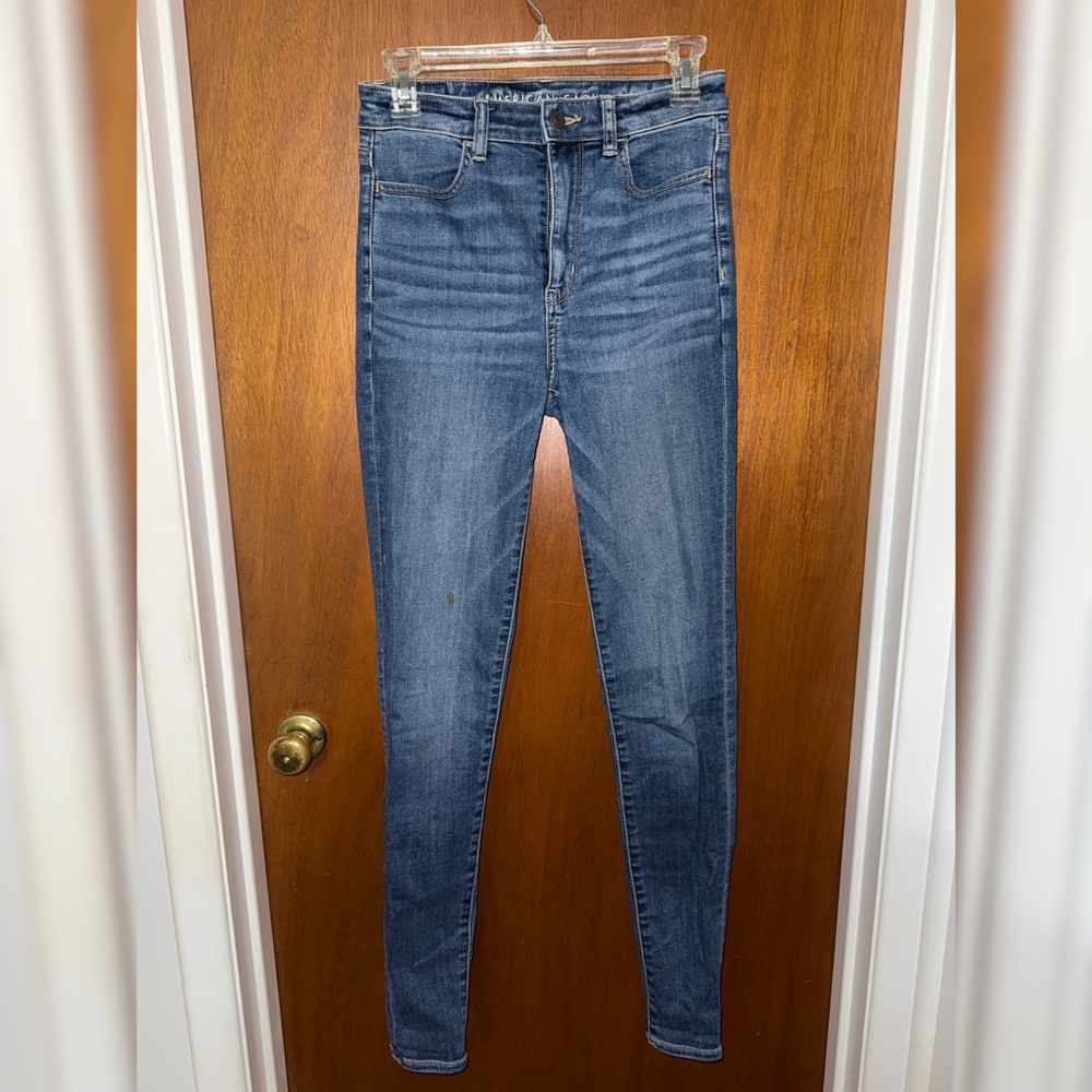 American Eagle Women's Blue Jeggings